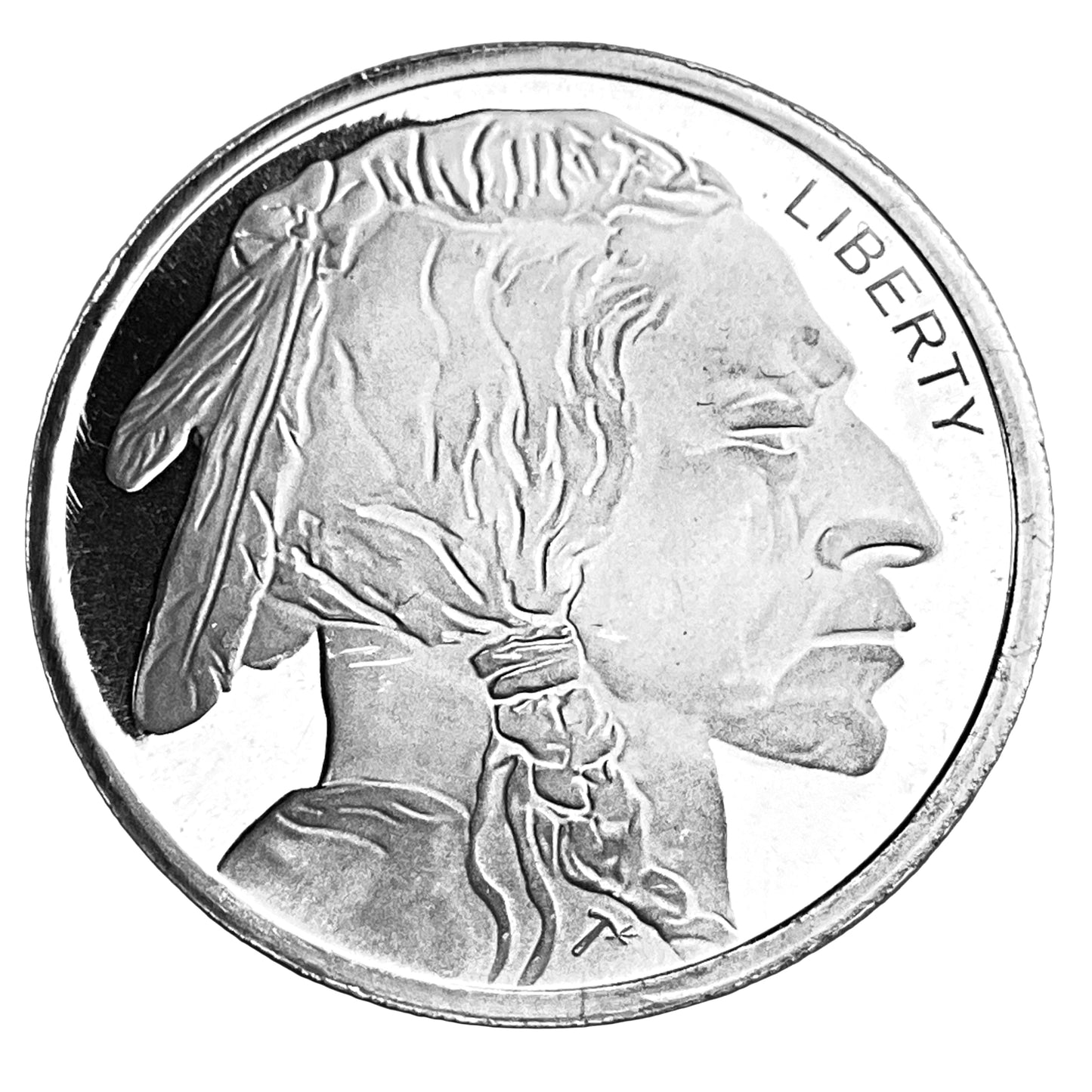.250 ozt Indian Buffalo Silver 999 Round