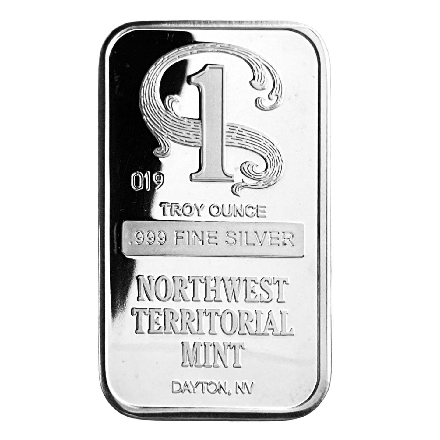 1 ozt Everything UFO 999 Silver Bar