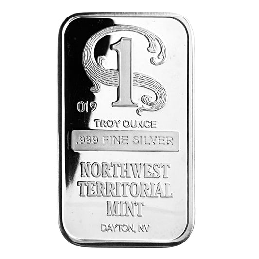 1 ozt Everything UFO 999 Silver Bar