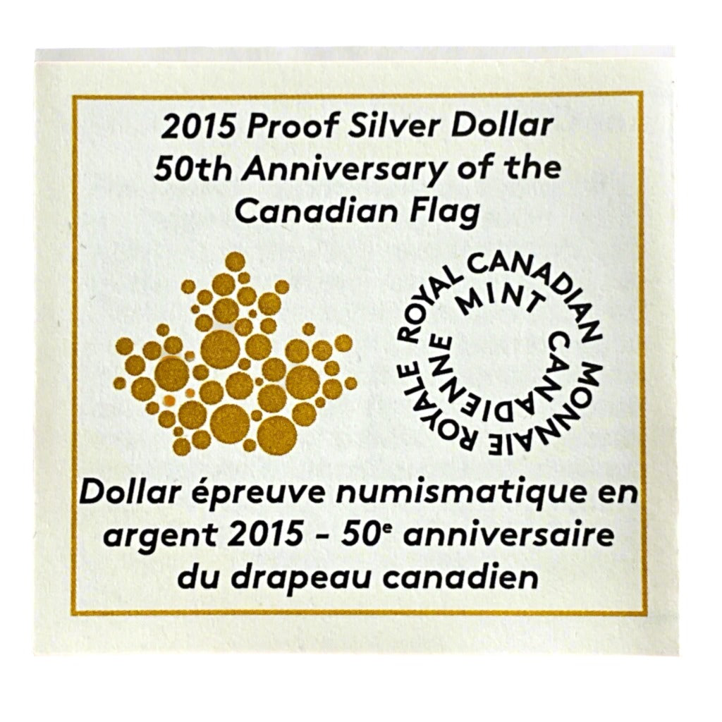 .7449 ozt 50th Anniv. Flag 9999 Silver $1