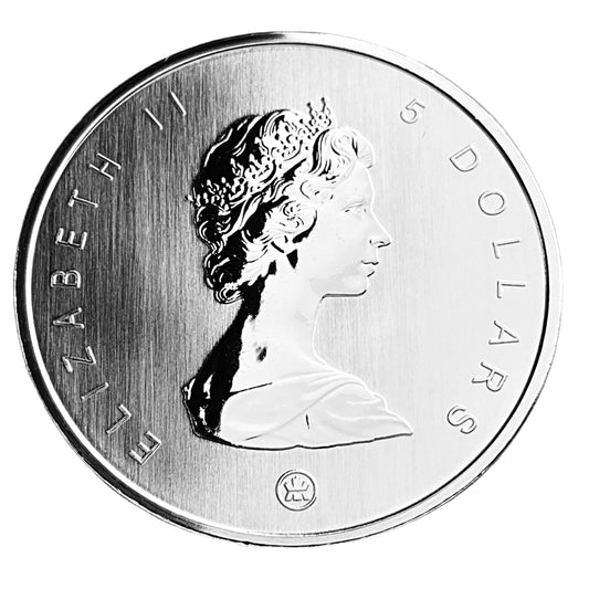 1.01 ozt 20th Anniv. Silver Maple 9999 $5