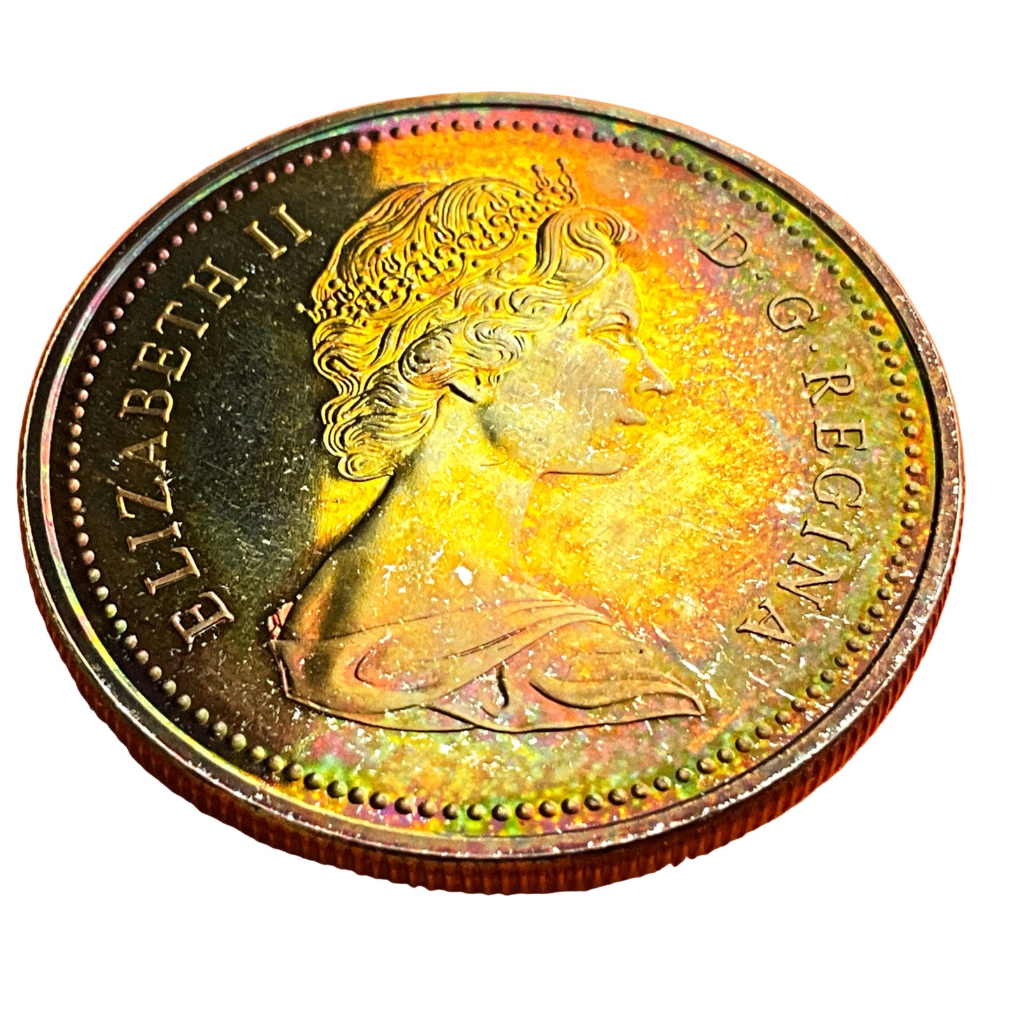 .375 ozt Rainbow Toning Voyageur Silver