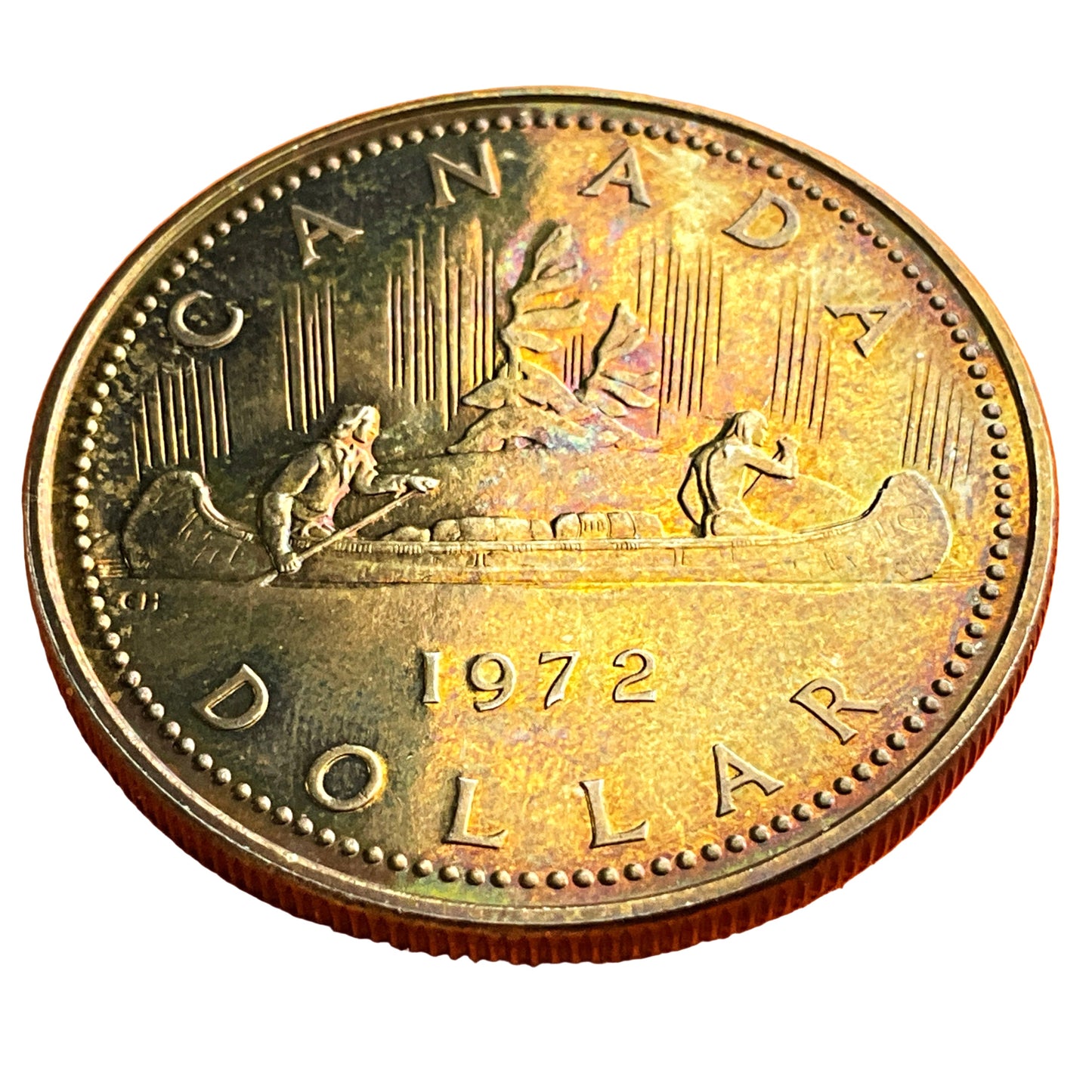 .375 ozt Rainbow Toning Voyageur Silver