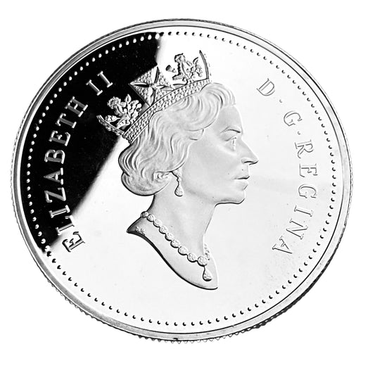 .750 ozt 125th Anniv. RCMP Silver RCM $1