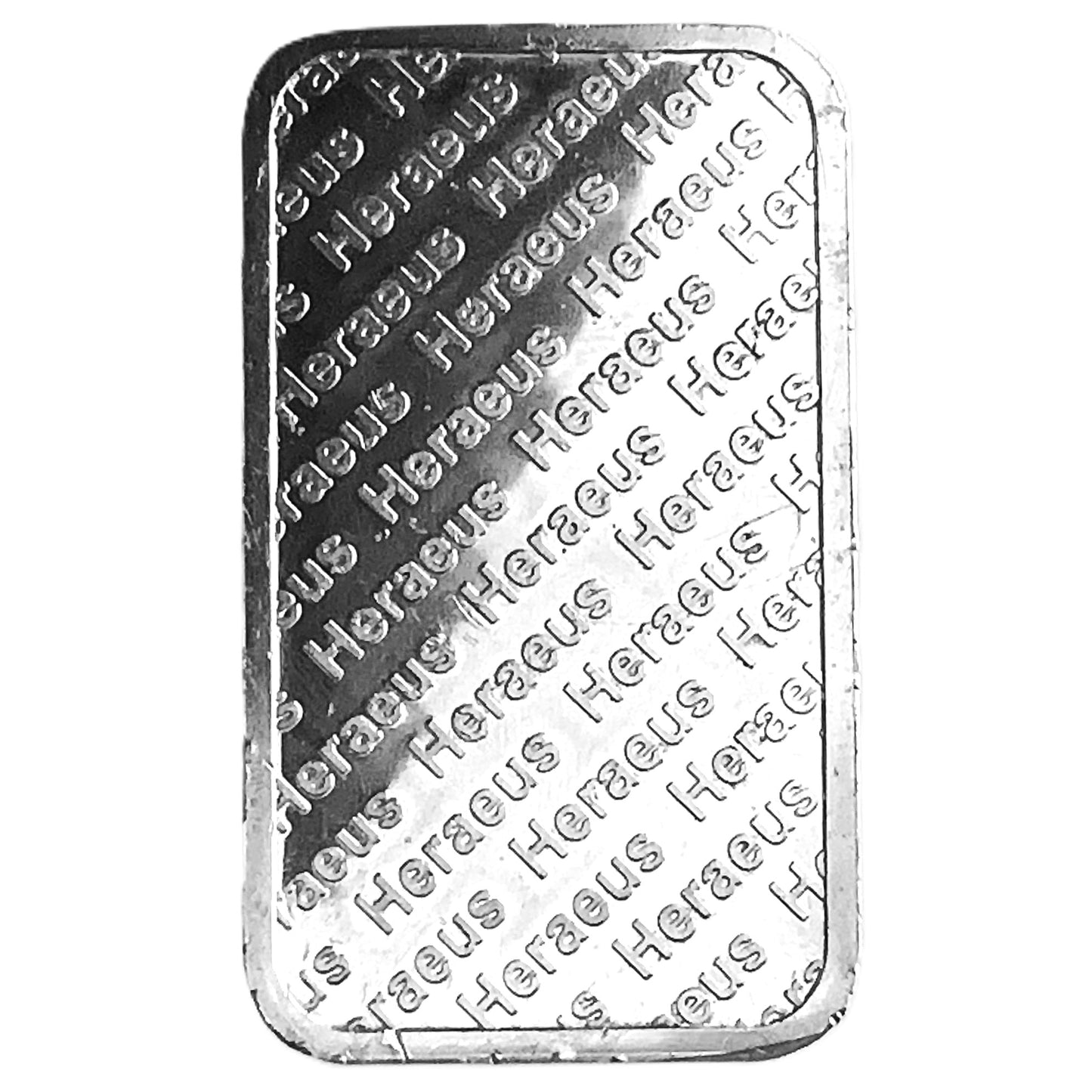 5 ozt Heraeus Edelmetalle Hanau 999 Fine Silver Bar