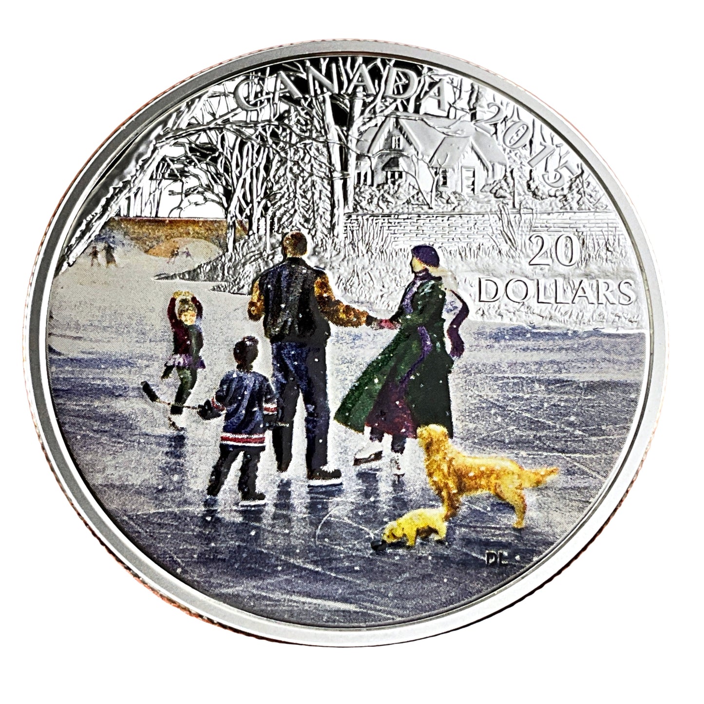 1.01 ozt Ice Dancer 9999 Silver Coin