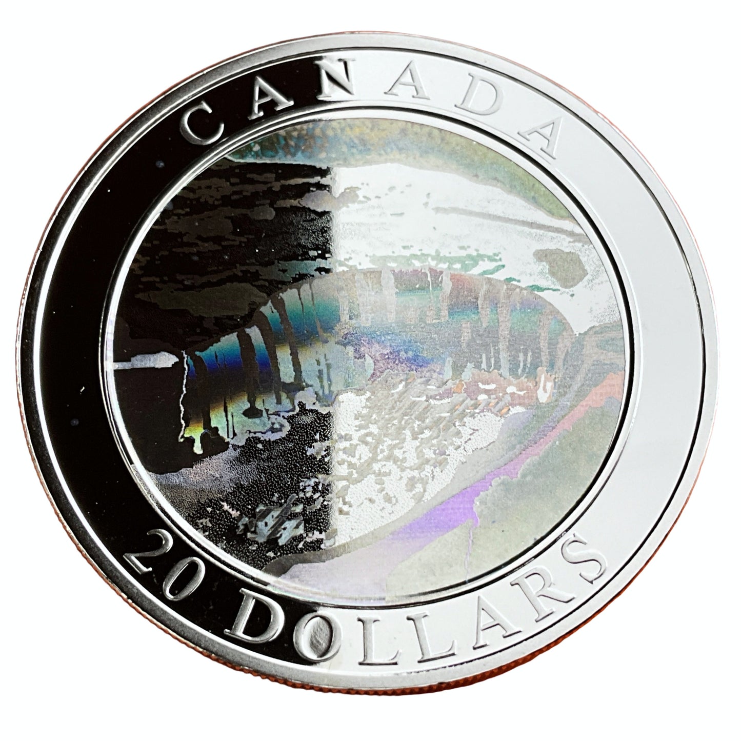 1.01 ozt Hologram Niagara Falls 9999 Coin