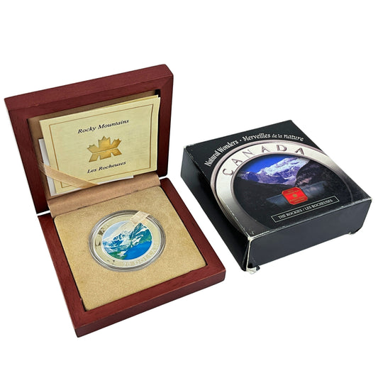 1.01 ozt Rocky Mountains 9999 Silver $20