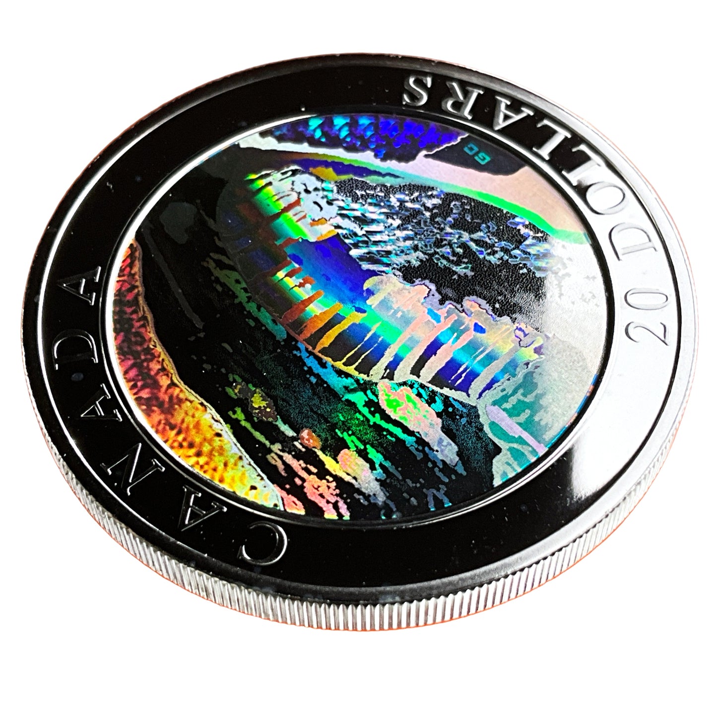 1.01 ozt Hologram Niagara Falls 9999 Coin