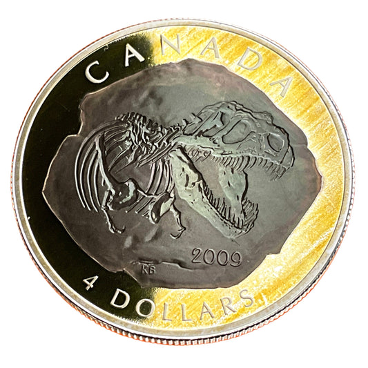 .510 ozt Tyrannosaurus Rex Silver 9999 $4