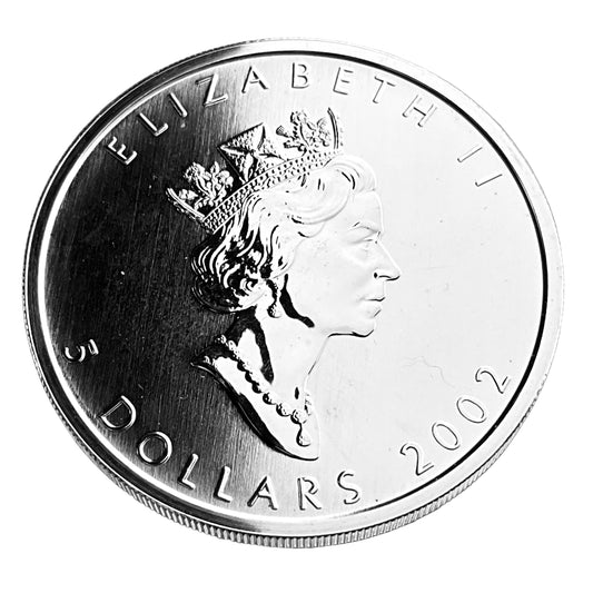1 ozt Spring Maple Leaf 9999 Silver $5 Coin
