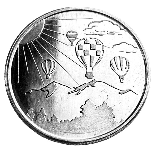 .250 ozt Air Balloons 999 Silver Round