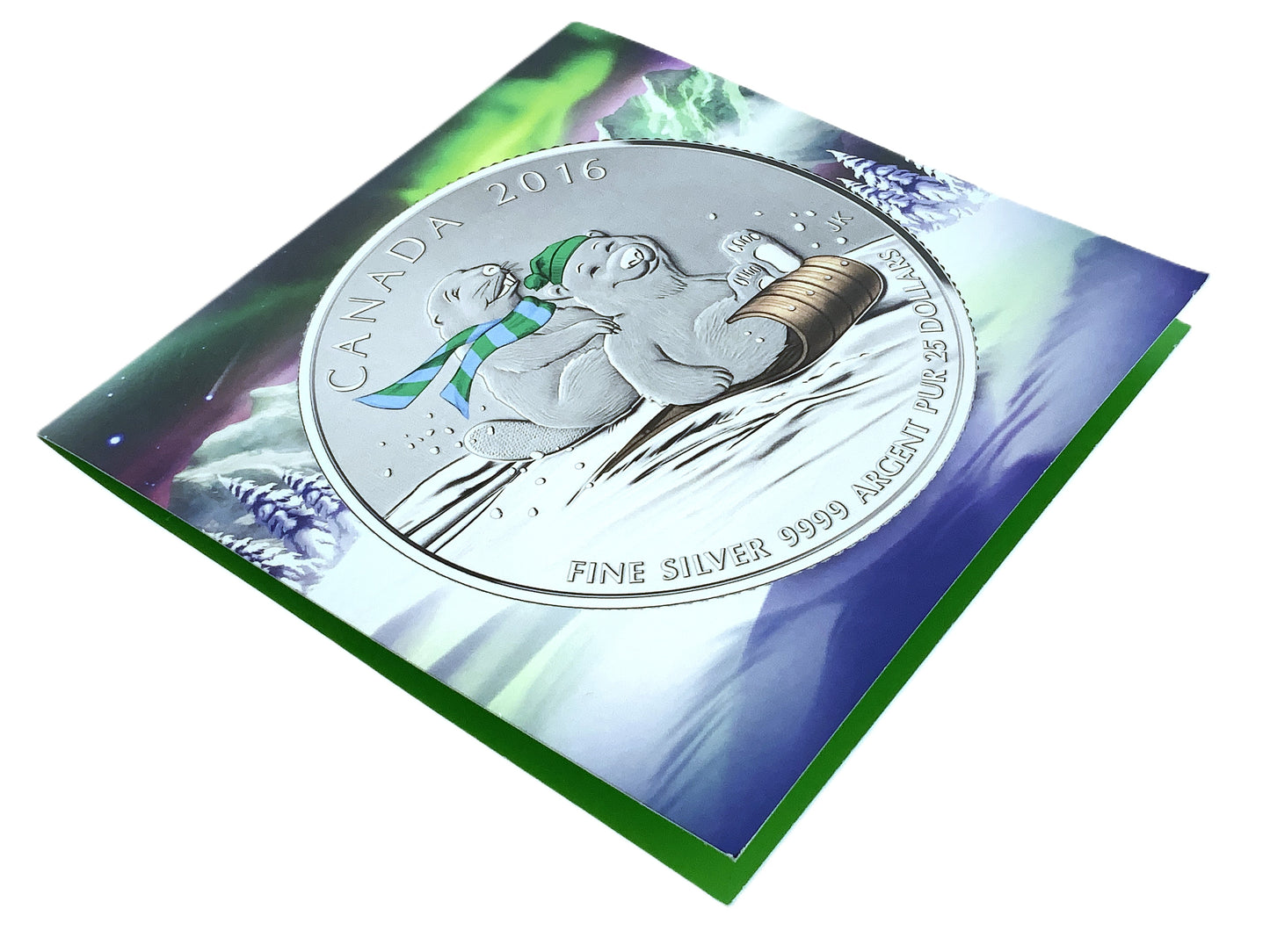 .255 ozt Winter Fun 9999 Silver $25