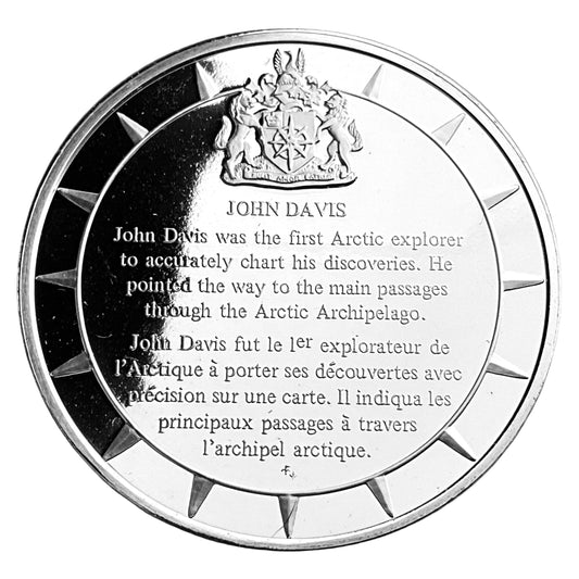 1.210 ozt John Davis Silver Round