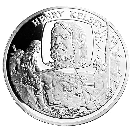 1.210 ozt Henry Kelsey Silver Round