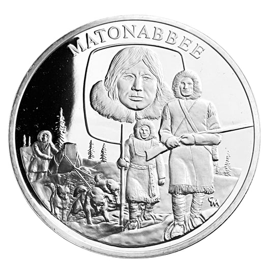 1.210 ozt Matonabbee Silver Round