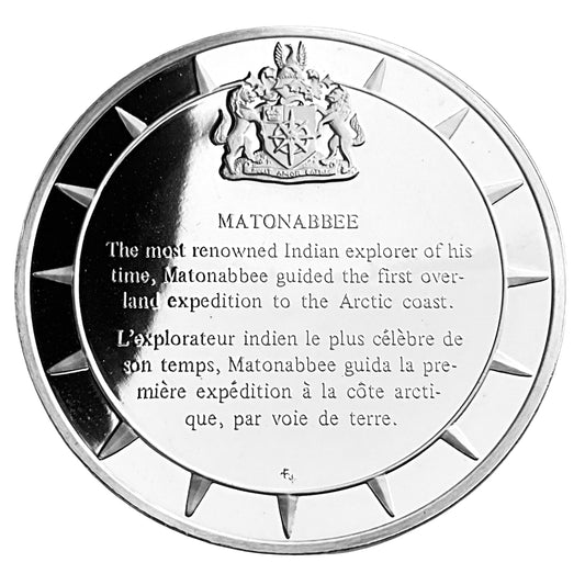 1.210 ozt Matonabbee Silver Round