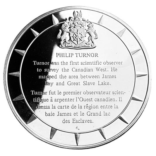 1.210 ozt Philip Turnor Silver Round