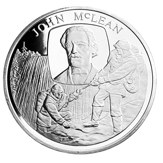 1.210 ozt John McLean Silver Round