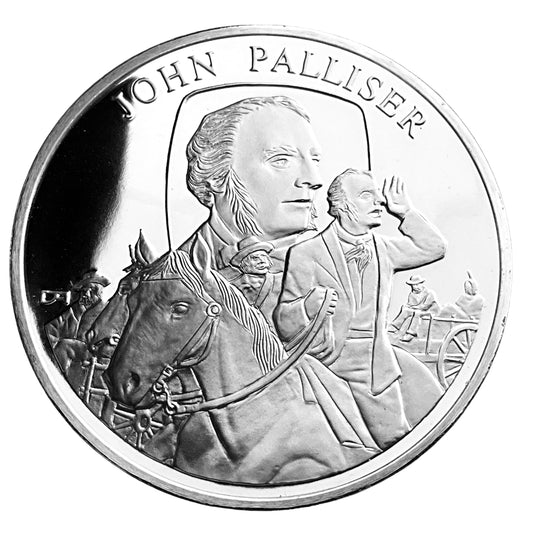 1.210 ozt John Palliser Silver Round