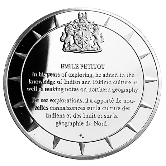 1.210 ozt Emile Petitot Silver Round