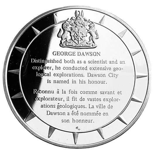 1.210 ozt George Dawson Silver Round