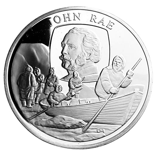 1.210 ozt John Rae Silver Round