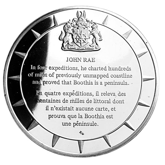 1.210 ozt John Rae Silver Round