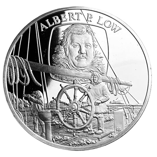 1.210 ozt Albert P. Low Silver Round