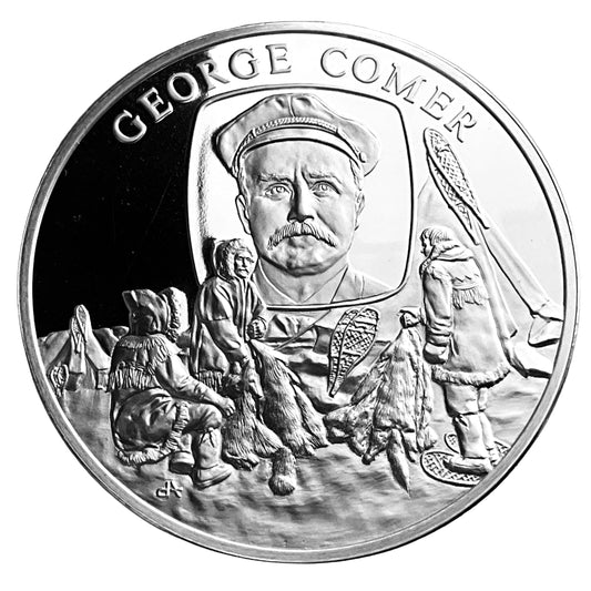 1.210 ozt George Comer Silver Round