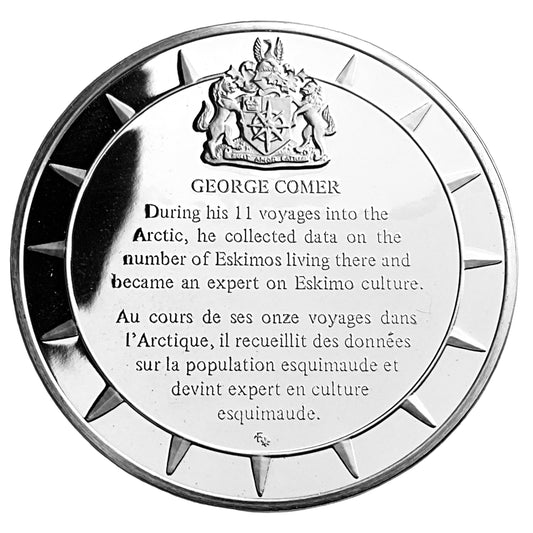 1.210 ozt George Comer Silver Round