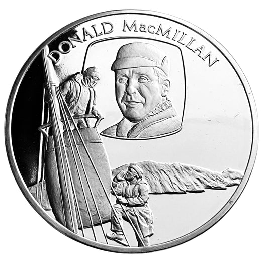 1.210 ozt Donald MacMillan Silver Round