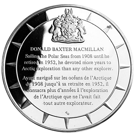 1.210 ozt Donald MacMillan Silver Round