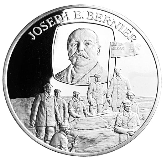 1.210 ozt Joseph E. Bernier Silver Round