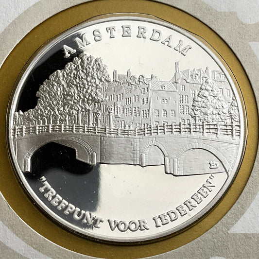 .624 ozt Amsterdam Silver Medal