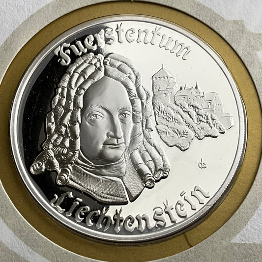 .624 ozt Fuerstentum Silver Medal