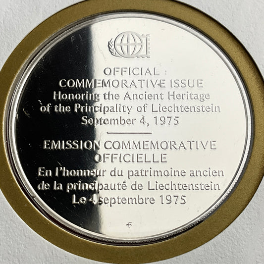 .624 ozt Fuerstentum Silver Medal