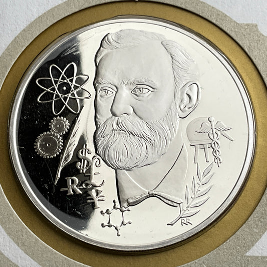 .624 ozt Nobel Prizes Silver Medal