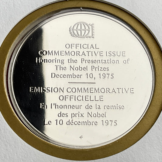 .624 ozt Nobel Prizes Silver Medal