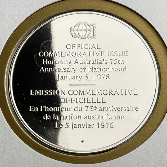 .624 ozt Australia Silver Medal