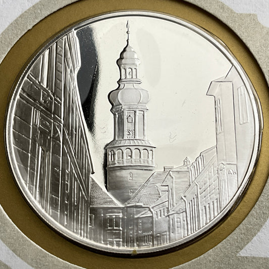 .624 ozt Sopron Hungary Silver Medal