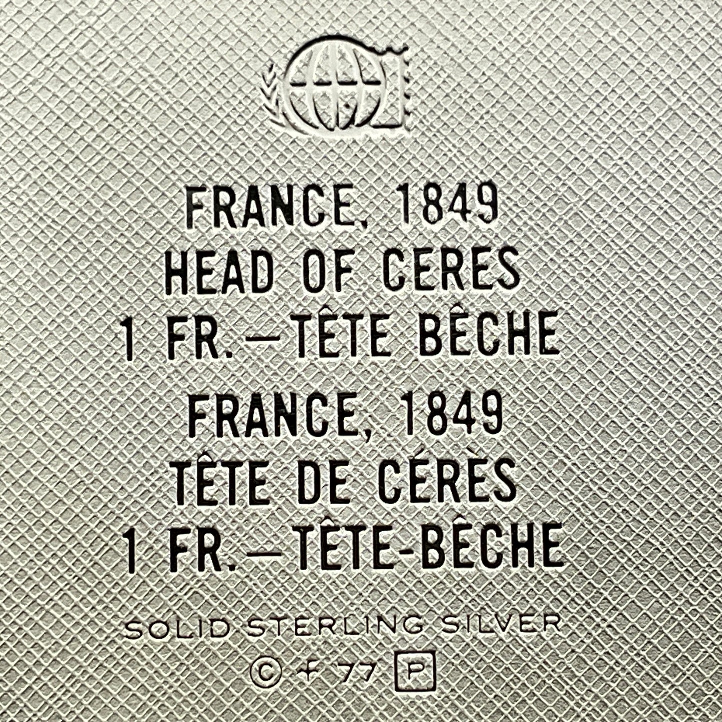 17.65 ozt World's Greatest Stamps Silver