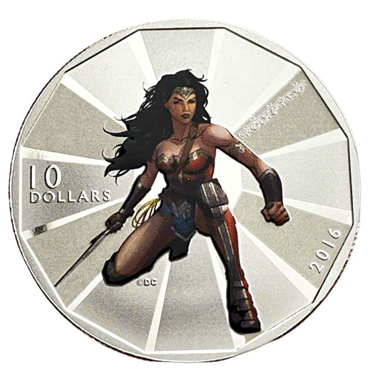 .510 ozt Wonder Woman 9999 Silver $10