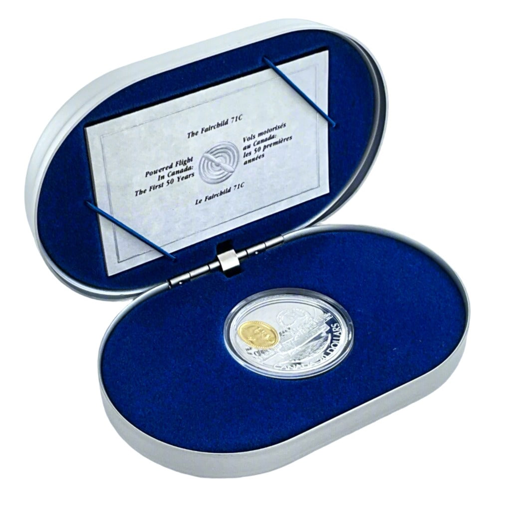 .925 ozt The Fairchild 71C Silver $20