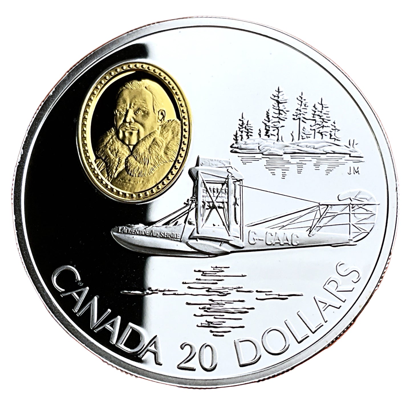 .925 ozt The Curtiss HS-2L Silver $20
