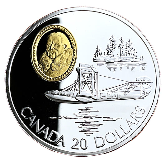 .925 ozt The Curtiss HS-2L Silver $20