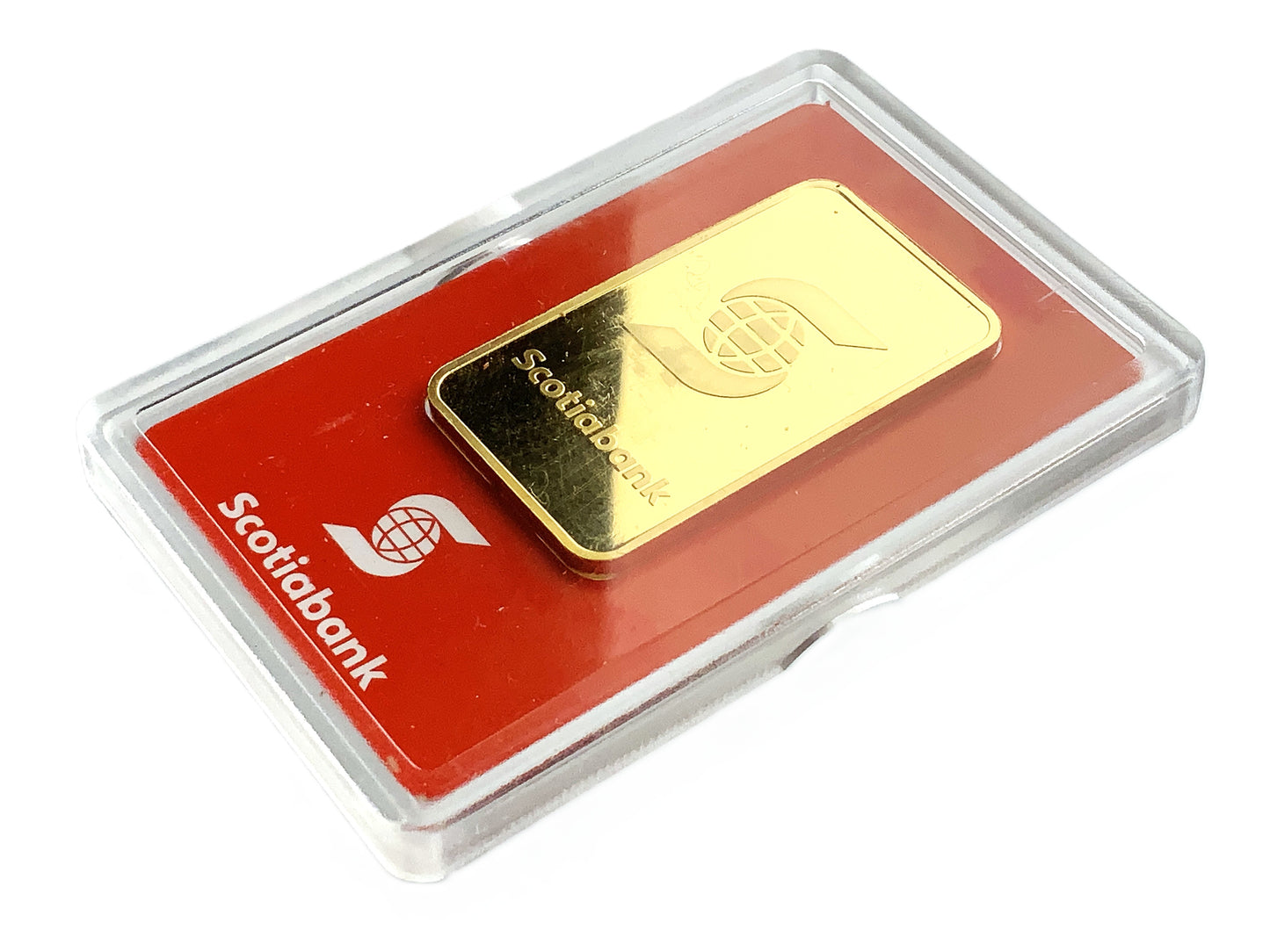 1 ozt Valcambi Suisse Scotiabank 9999 Gold Bar