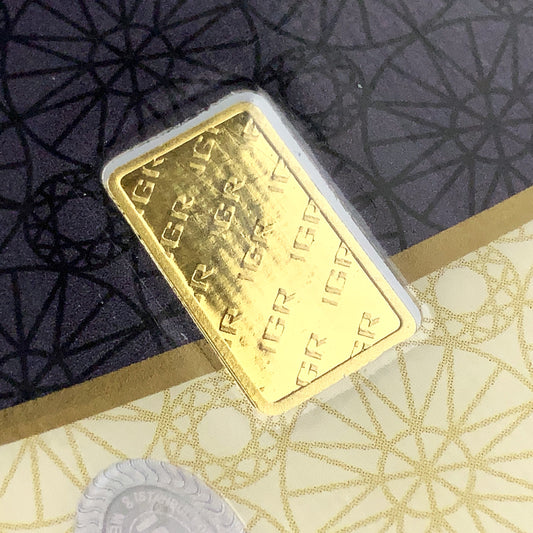 0.5 gram IGR Istanbul Refinery 9999 Gold Bar