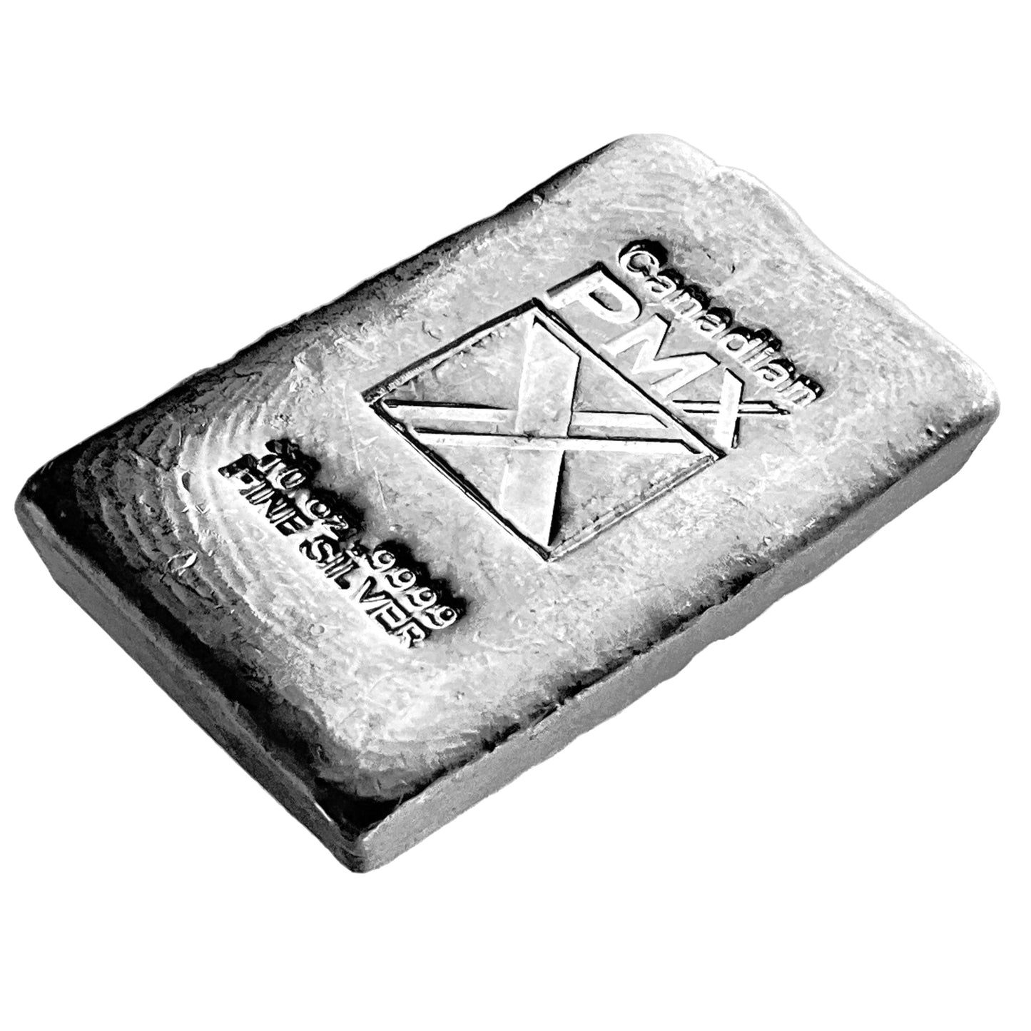 10 ozt Canadian PMX Silver 9999 Bar