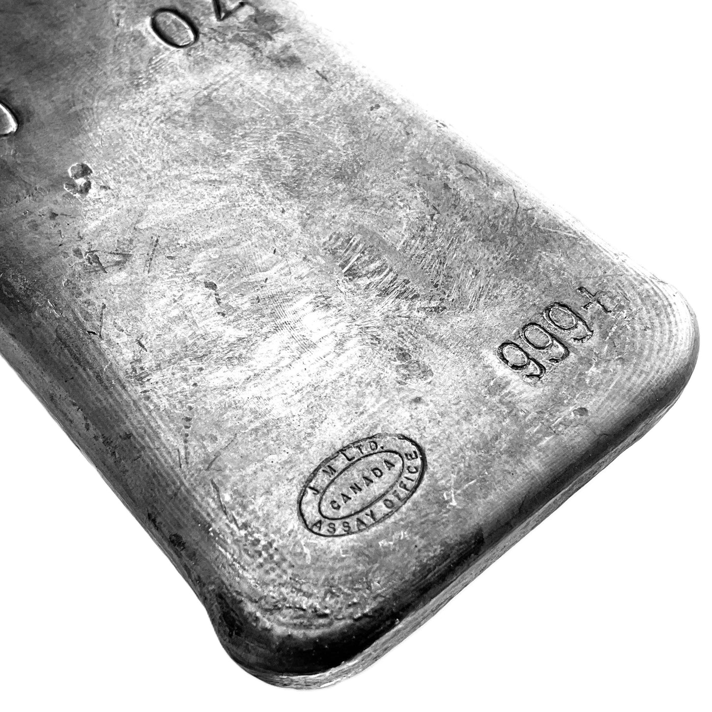 50 ozt Johnson Matthey Vintage 999 Silver